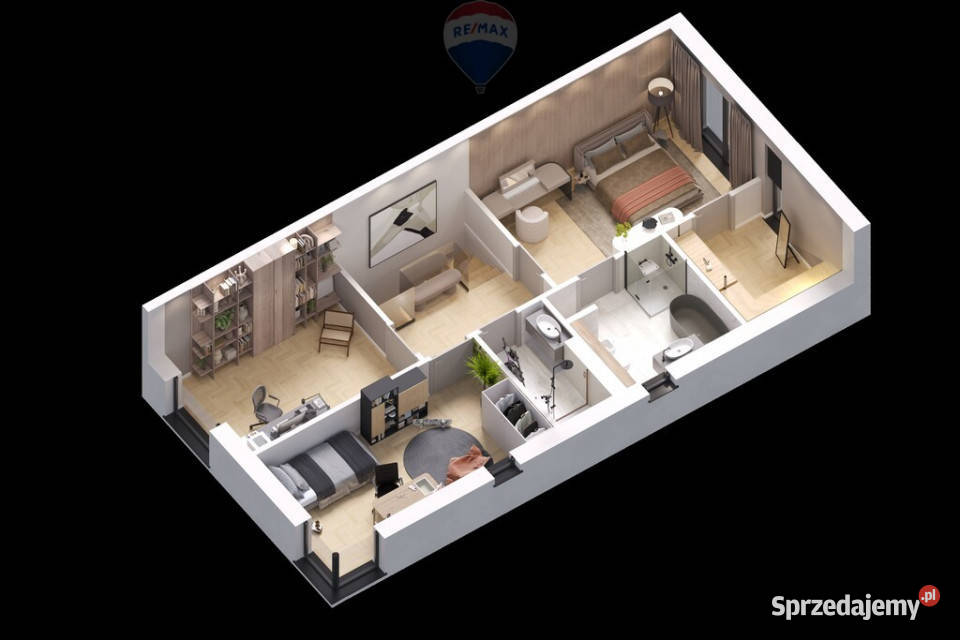 Nowoczesny dom bliźniak w Łazach bez PCC Łazy