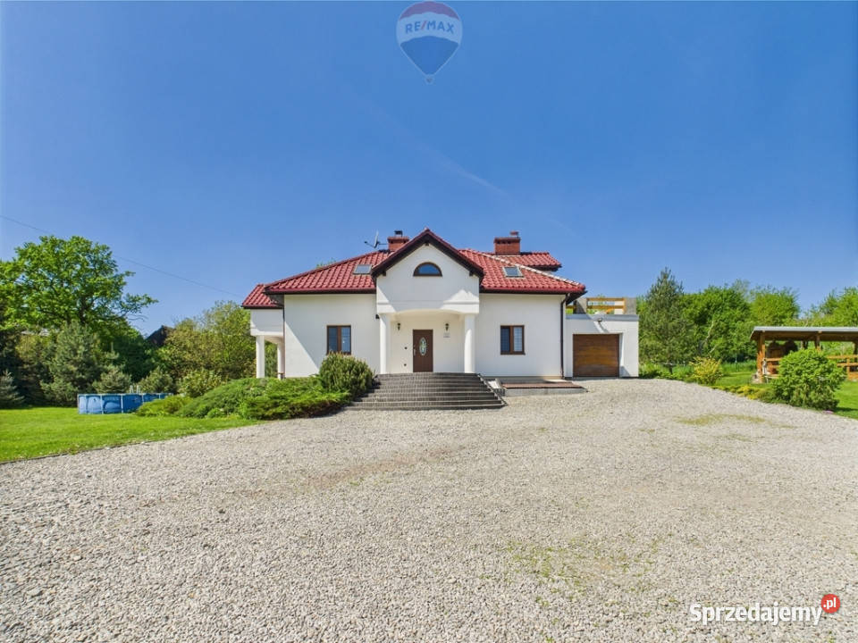 Nowoczesny dom z klimatem działka ponad 1 ha pustak Domy Gorzyczki