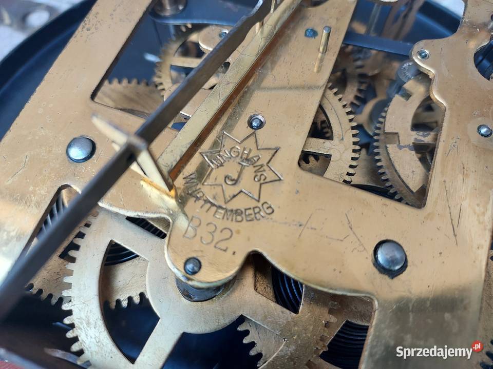 Stary zegar ścienny Junghans 1932r sprawny film Tczew sprzedam