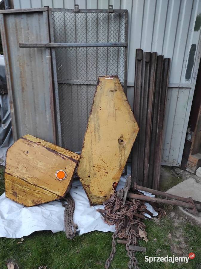 Części do rozrzutnika obornika czarna Zamość sprzedam