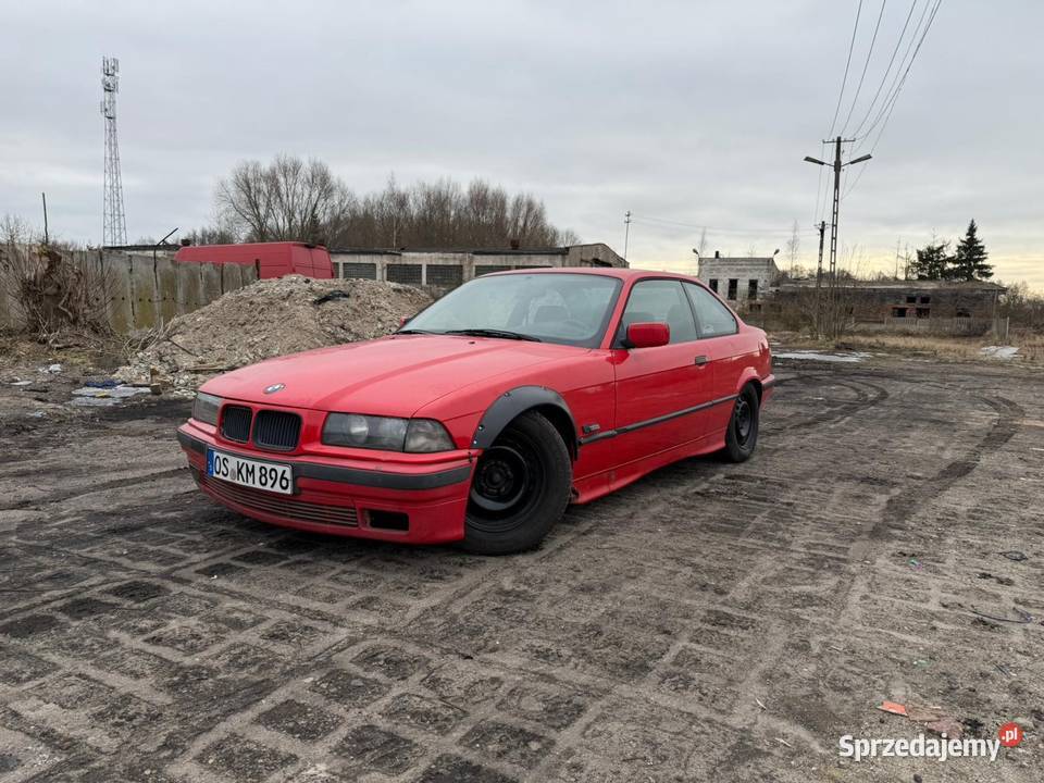 Bmw e36 coupe hellrot 320i ori m52 manual skręt 2/3 zachodniopomorskie Stargard