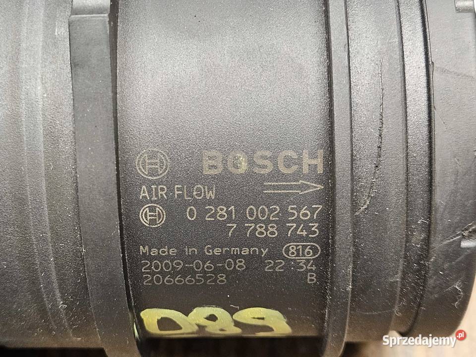 Przeplywka Przeplywomierz BOSCH 20 D N47 BMW 1 3 Wadowice Górne
