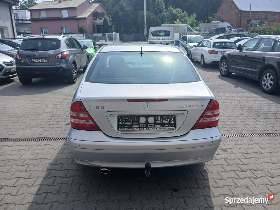 Mercedes C 180 18i AUTOMAT SEDAN tempomat VAT marża Gryfino sprzedam