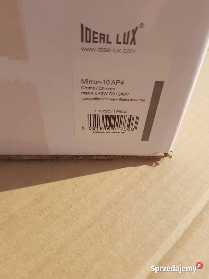 Lampa obraz lutro obrazówka 60 4x6W LED IDEAL Kinkiety Warszawa