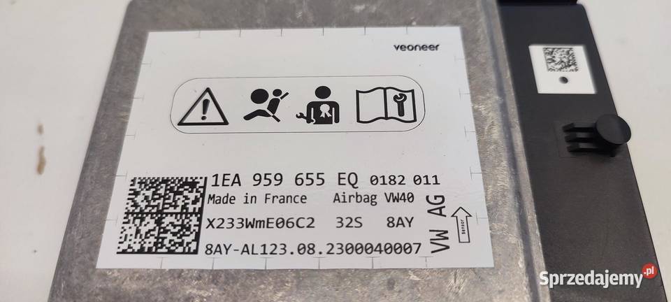 CUPRA FORMENTOR MODUŁ SENSOR AIRBAG 1EA959655EQ sprzedam