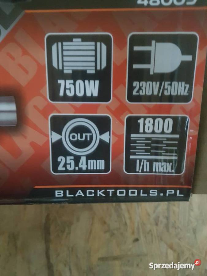 POMPA GŁĘBINOWA ŚRUBOWA DO WODY STUDNI 750W 60M Elektryczne sprzedam