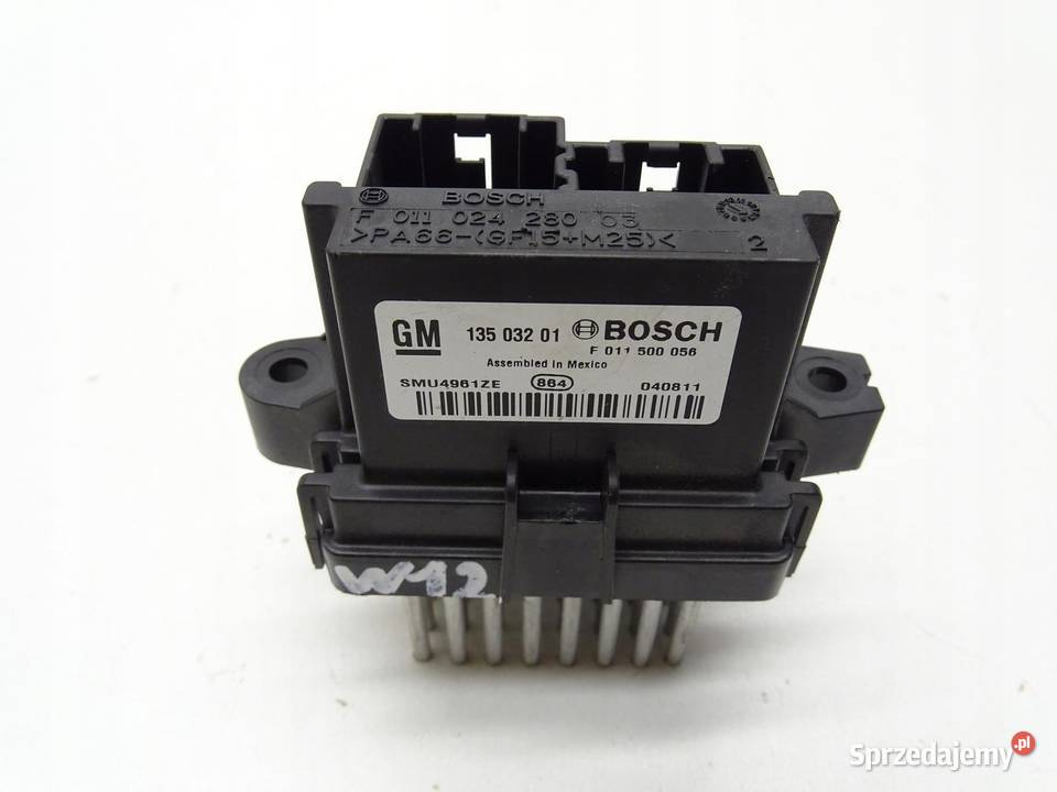 REZYSTOR NAWIEWU OPORNIK OPORNICA 13503201 OPEL Rezystory dmuchaw