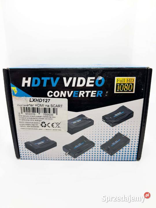 Adapter konwerter przejściówka HDMI do EURO