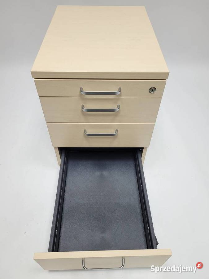 Konteenr mobilny podbiurkowy Maro brzoza polarna