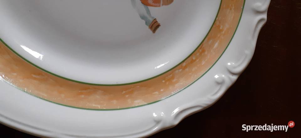 Duży talerz kolekcjonerski Chodzież Prusim