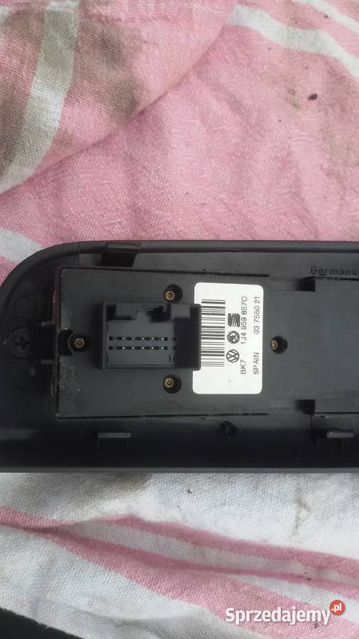 Panel sterowania szybami skoda octavia 1 panele sterowania, przełączniki Elbląg sprzedam