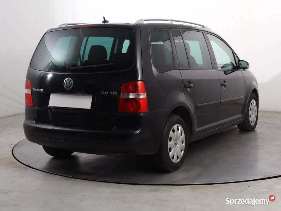 VW Touran 20 TDI czarny Katowice sprzedam