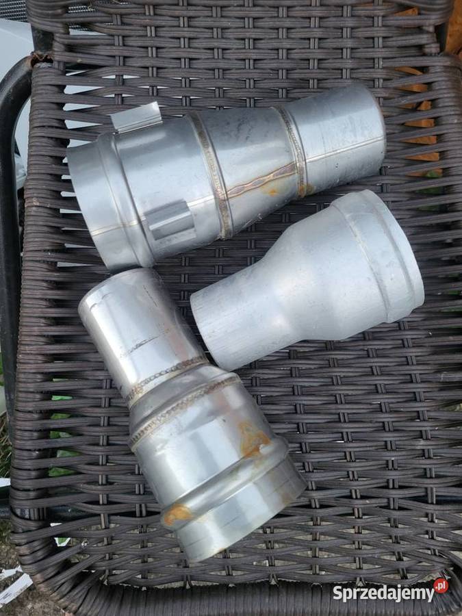 Redukcja 80 na 60 mm wylot spalin komin Krosno