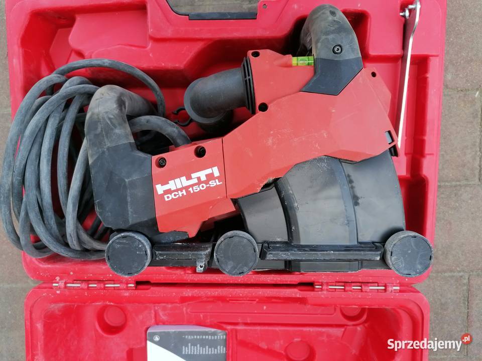 Bruzdownica HILTI DCH 150 SL laser małopolskie Przemęczany