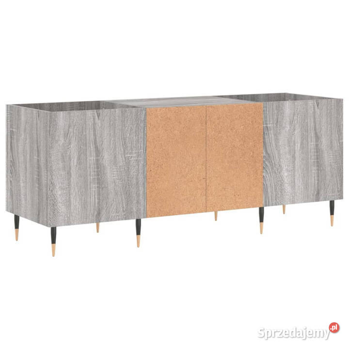Szafka na płyty szary dąb sonoma 121x38x48 Warszawa