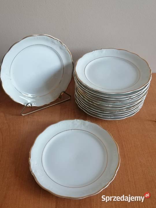 Talerze Deserowe Wałbrzych PRL