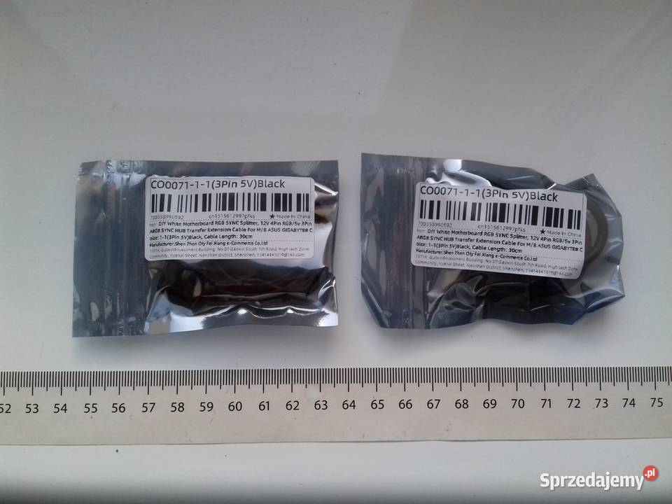 Kabel łącznik do LED ARGB 5V 3pin adresowalne Bydgoszcz