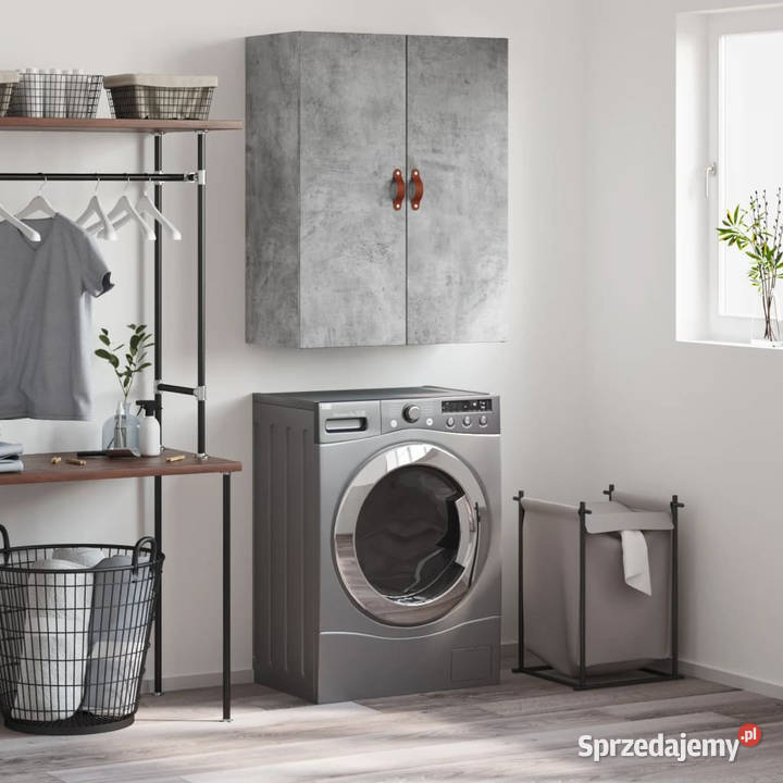 Szafka wisząca szarość betonu 695x34x90 WM828400 Warszawa sprzedam