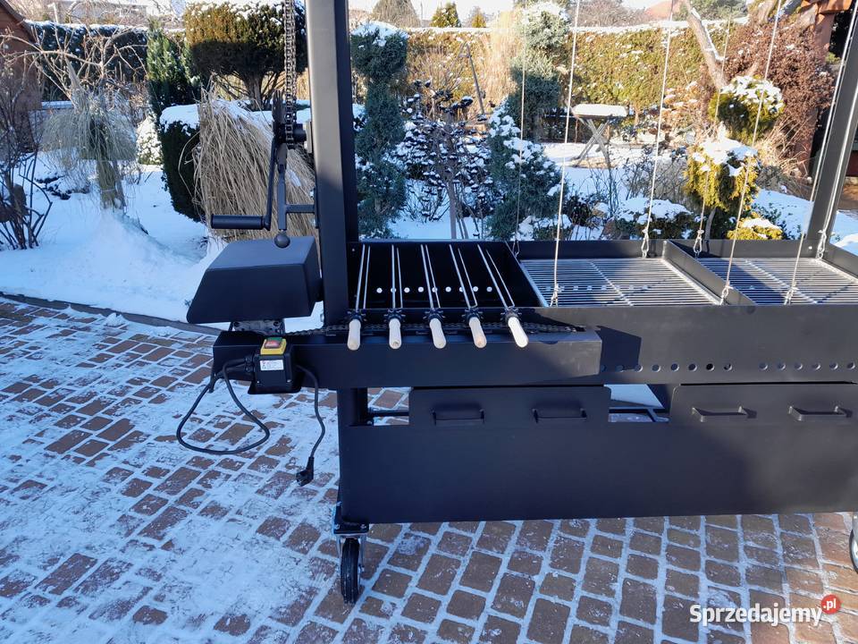 Gastronomiczny grill cateringowy szaszłyki Damasławek