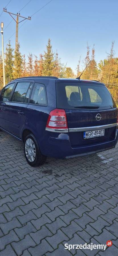 ZAFIRA 16 TURBO LPG podgrzewane fotele Warka
