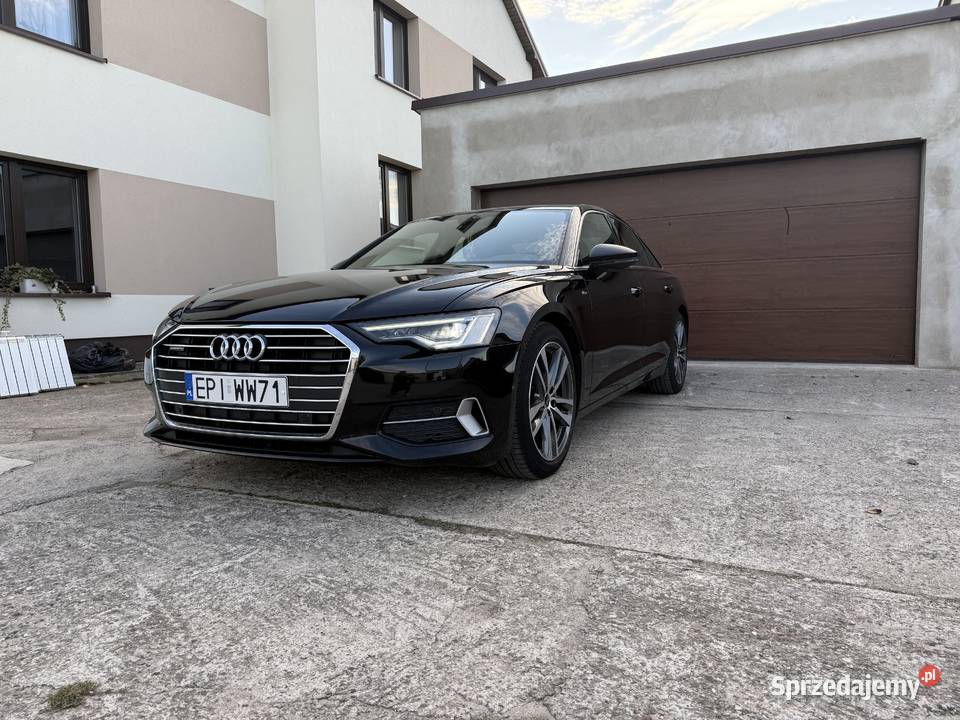 Audi A6 salon Polska pierwszy właściciel 2023 kupiony w polskim salonie Piotrków Trybunalski