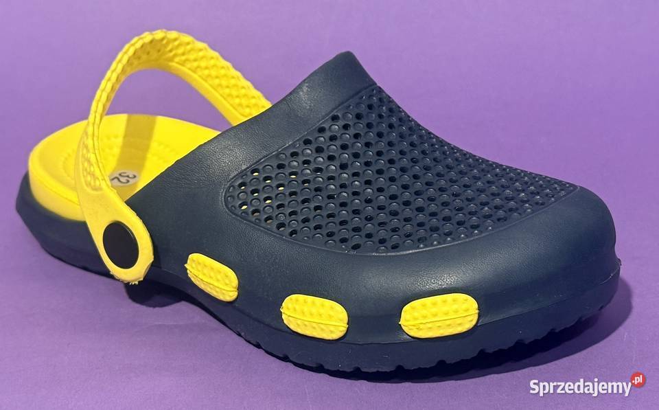 Granatowe dziecięce chodaki rozmiar 32 sprzedam