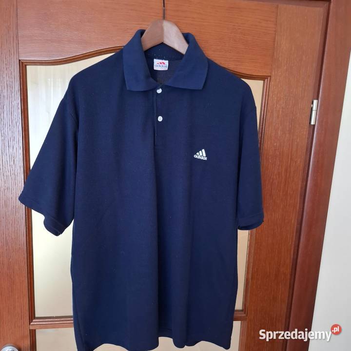 Bluzka połówka Adidas męska granatowa XL Adidas łódzkie Sieradz sprzedam