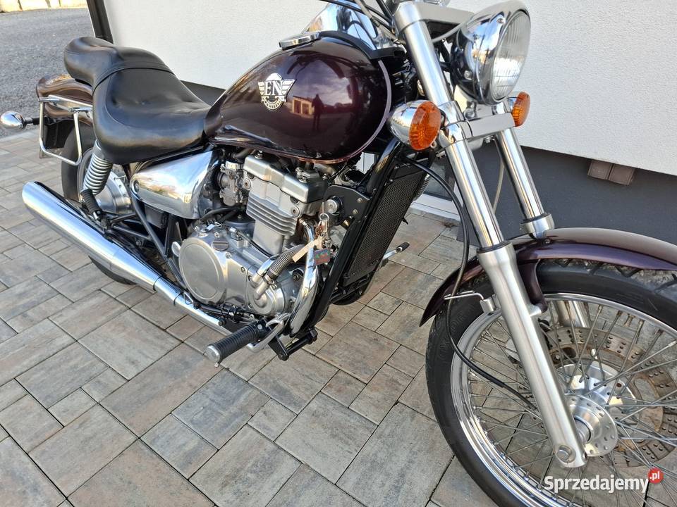 Kawasaki en 500 1997 przebieg 24 Chobrzany