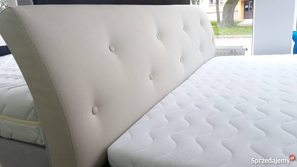 Łóżko tapicerowane z pojemnikiem 160x200 MK Foam Mława