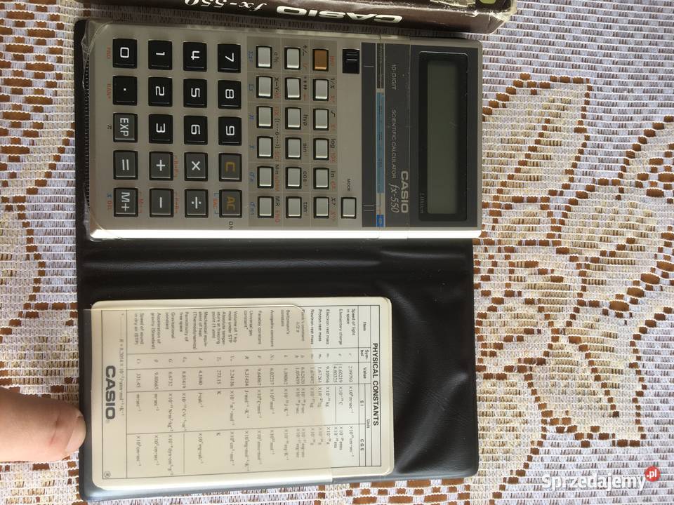 Kalkulator scientific Casio fx550 kujawsko-pomorskie sprzedam