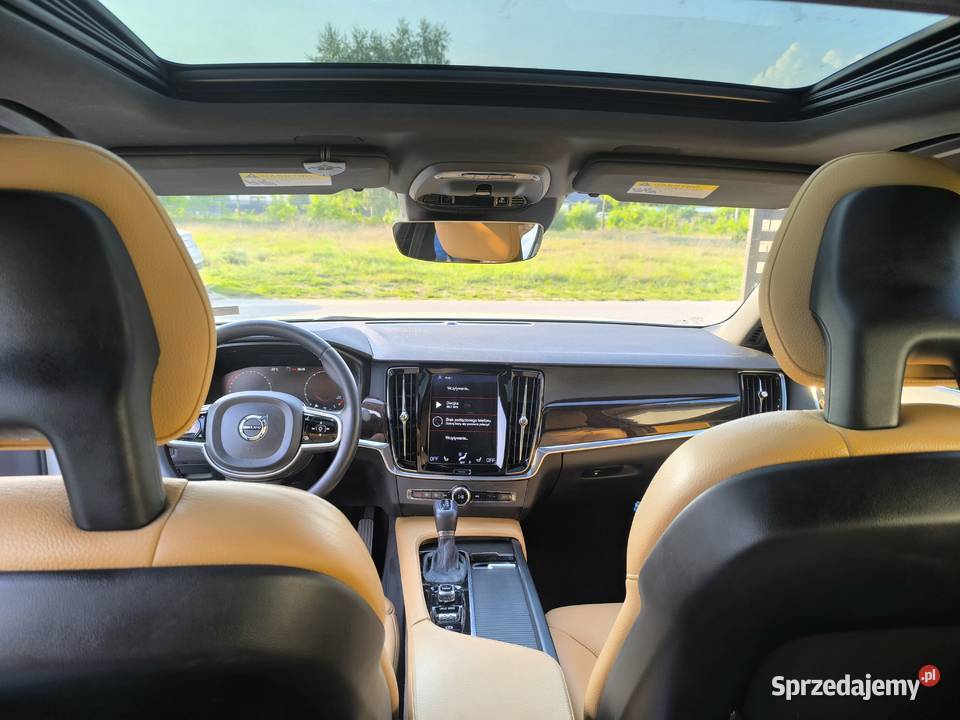 Volvo S90 20 T6 AWD super stan ZAREJESTROWANY Rok produkcji 2017 mazowieckie Sobolew