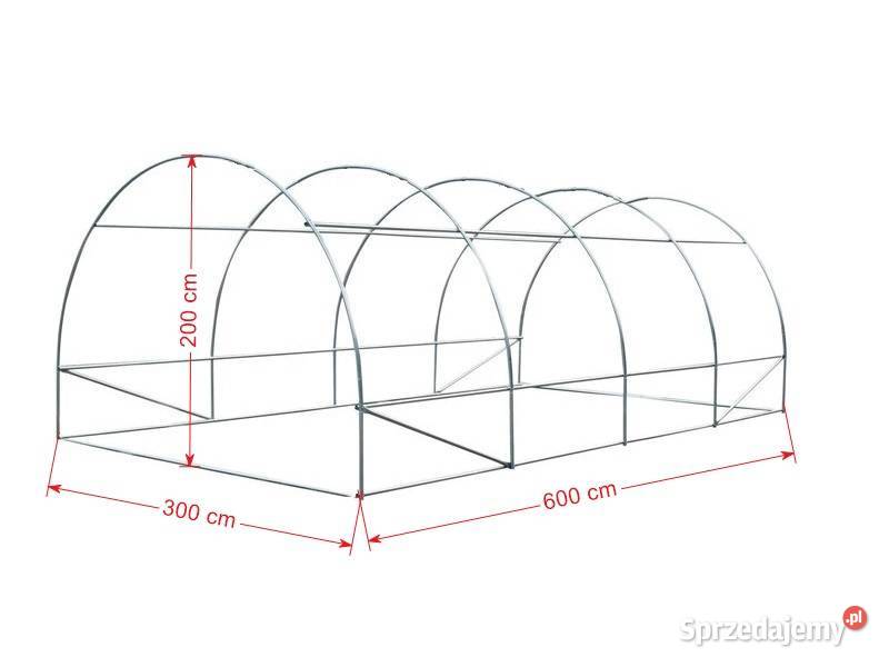 TO3x6 TUNEL FOLIOWY OGRODOWY SZKLARNIA FOLIA 3x6 mazowieckie Radom sprzedam