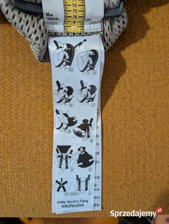 Nosidełko niemowlaka mazowieckie Konstancin-Jeziorna