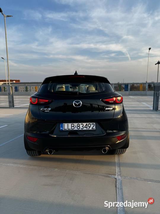 Mazda Cx3 20 SkyactivG AWD AUTOMAT POLIFT niski kurtyny powietrzne Lublin