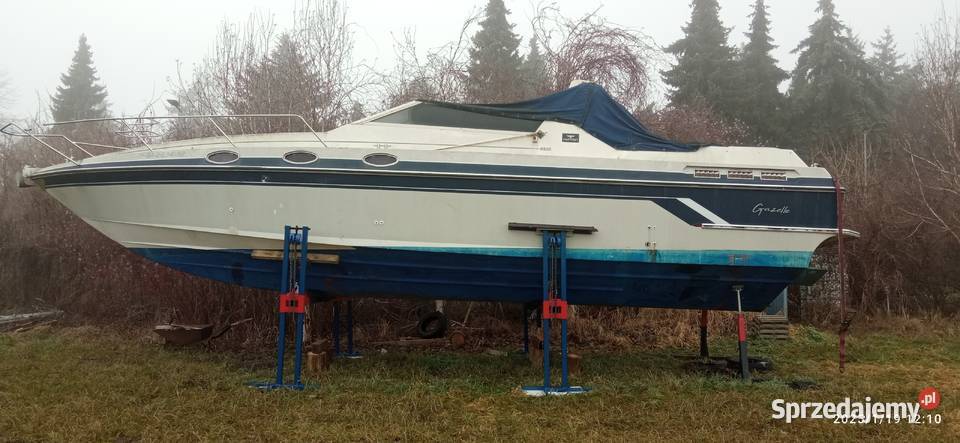 Jacht łódź motorowa silnik WINDY FJORD HUNTON
