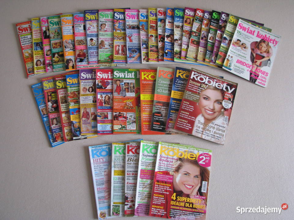 Magazyn Świat kobiety z lat 2000 2002 r Brzegi