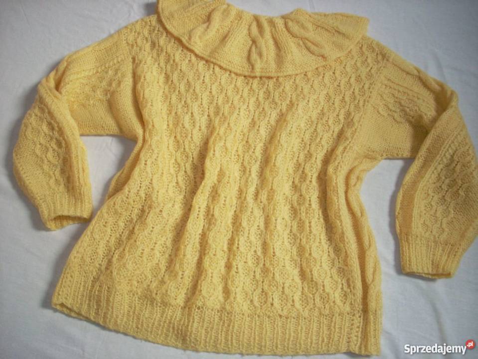 Luźny Sweter Oversize Pastelowy L XL Nowy Sącz