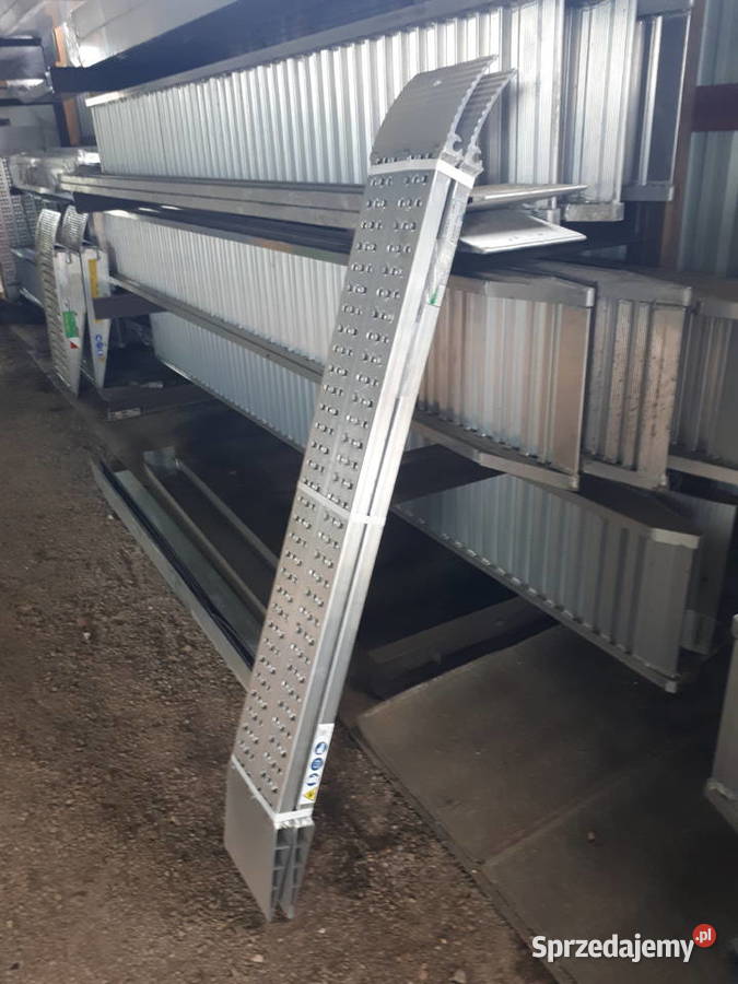 Najazdy aluminiowe 15 m 1500 nośności METALMEC Głogoczów
