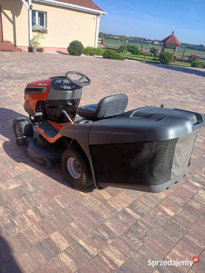 Traktorek husqvarna tc142 V briksa Goździk