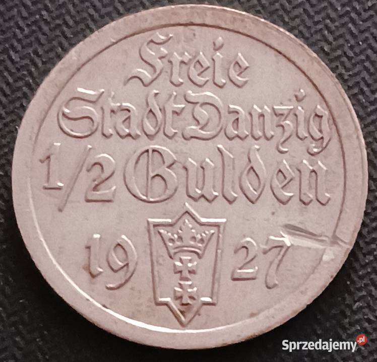 12 Guldena 1927 WMGdańsk około mennicze rzadkość sprzedam