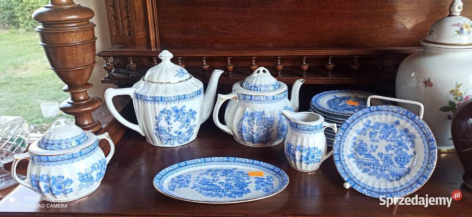Duży dzbanek do herbaty wzór China Blau pomorskie