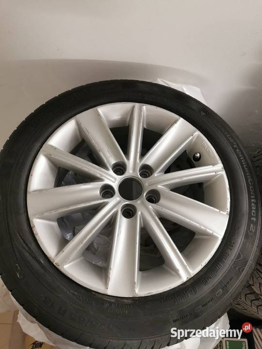 Koło 15 VW Polo 6r 5x100 mazowieckie Sokołów Podlaski
