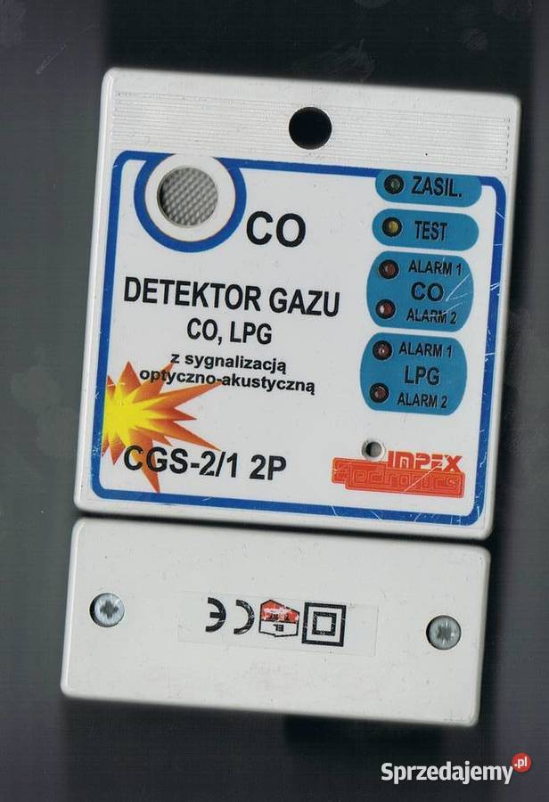 Detektor CO i LPG garażowy 2modułowy Lublin