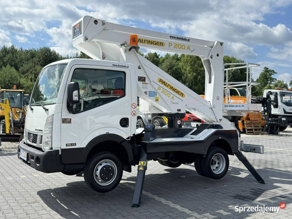 Nissan Cabstar Podnośnik Koszowy 20m Palfinger Widełki