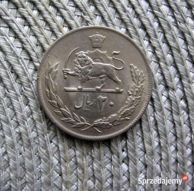 Iran 20 Riali 1975r Reza Pahlawi Kalisz