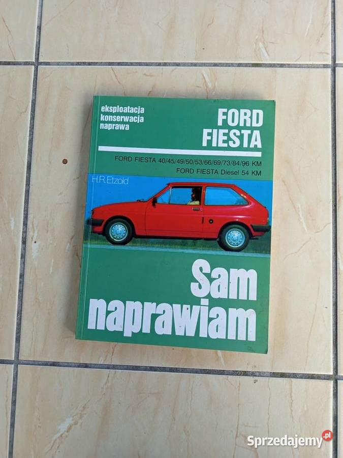 Książka napraw Ford Fiesta Zgierz