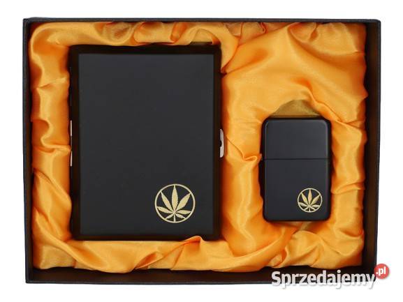 Zestaw Prezentowy Zapalniczka i Papierośnica Ostrowy nad Okszą