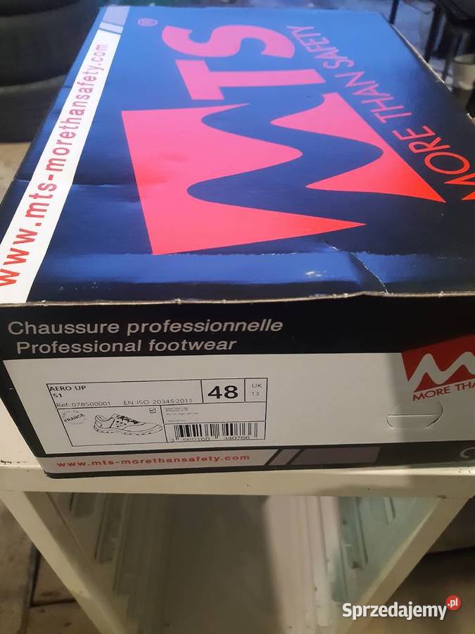 nowe buty robocze z noskiem MTS Aero 48 wkładka Kamocin