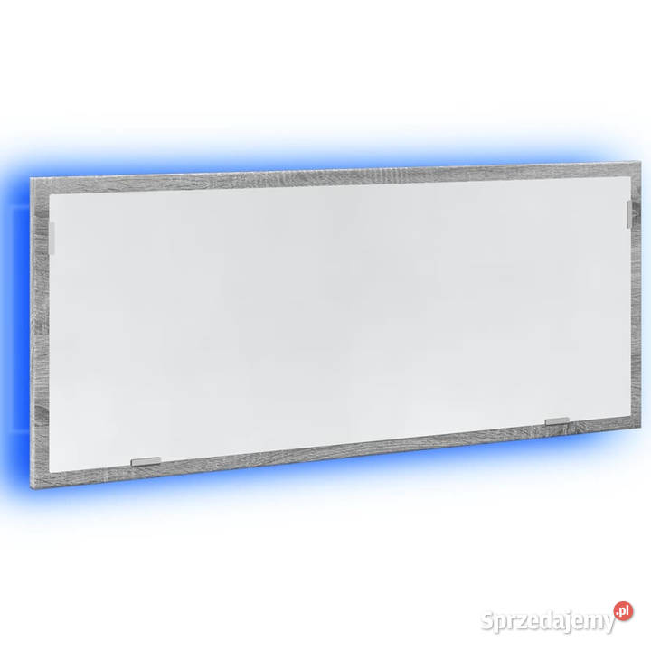 Lustro łazienkowe z LED szary dąb sonoma mazowieckie