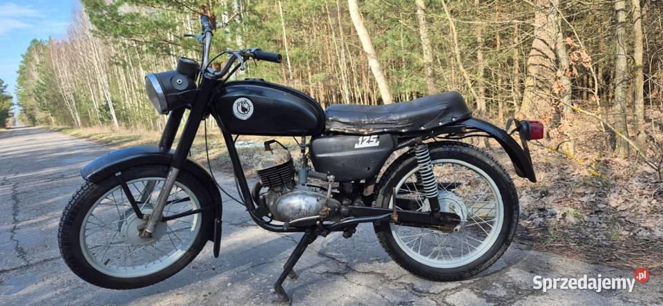 Wsk 125 DO REMONTU kupiony w Polsce lubelskie Biała Podlaska